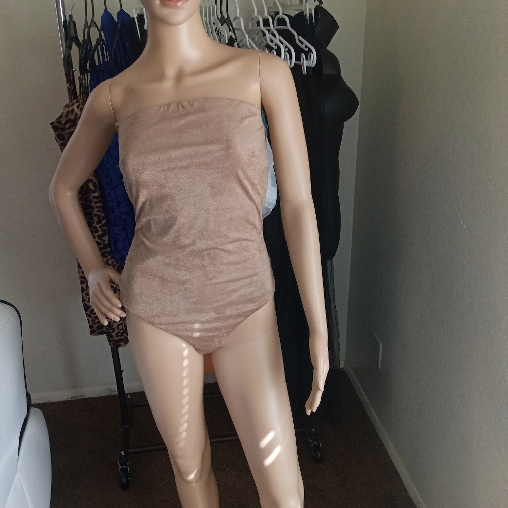 Strapless bodysuit
